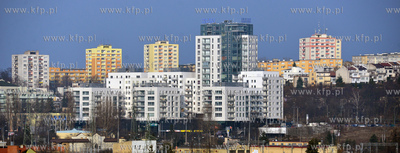 Gdynia. Panorama miasta z ul. Wielkopolskiej (w glebi...