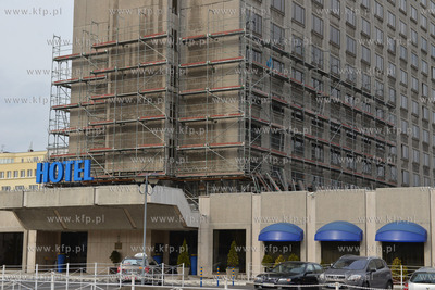 Remont Hotelu Gdynia. 23.03.2014 fot. Andrzej J. Gojke...