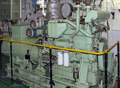 Kontenerowiec Zeglugi Gdanskiej Corina w porcie gdanskim....