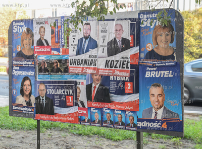 Samorządowa kampania wyborcza w Gdyni. 18.10.2018...