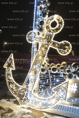 Sopot. Iluminacje świetlne przy molo.
21.12.2018
fot....