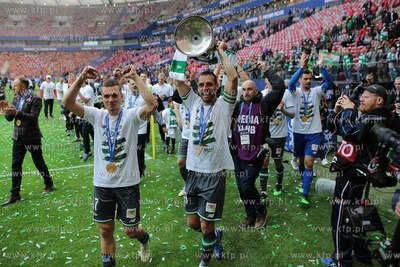 Warszawa, Stadion Narodowy. 
Finał Pucharu Polski....