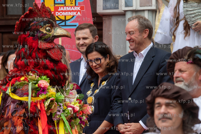 Uroczyste otwarcie 764. Jarmarku Dominikańskiego....