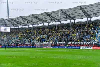 I liga. Arka Gdynia - Kotwica Kołobrzeg n/z 15.09.2024...