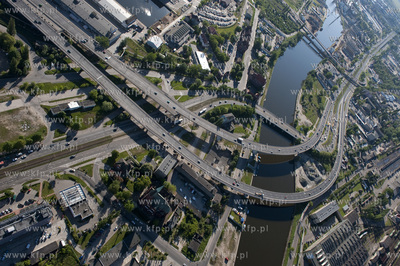 Szczecin z lotu ptaka. 13.05.2009r fot. Kacper Kowalski...