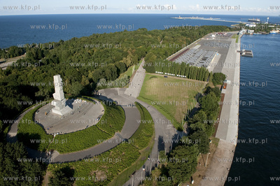 Westerplatte z lotu ptaka. 23.08.2009 fot. Kacper Kowalski...