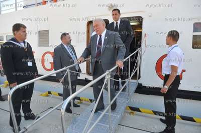 Obchody 70 rocznicy wybuchu II wojny swiatowej w Gdansku.Nz...