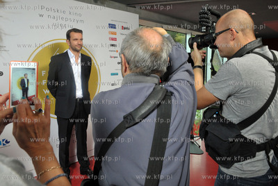 40 Festiwal Filmowy w Gdyni. Ny. Aktor Tomasz Kot 15.09.2015...