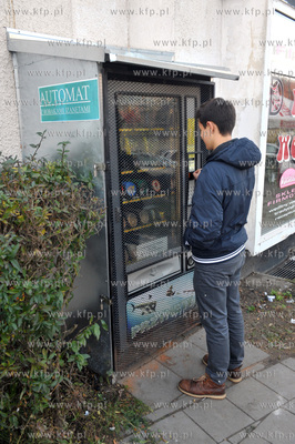 Gdańsk Wrzeszcz, ul. Władysława Reymonta. Automat...