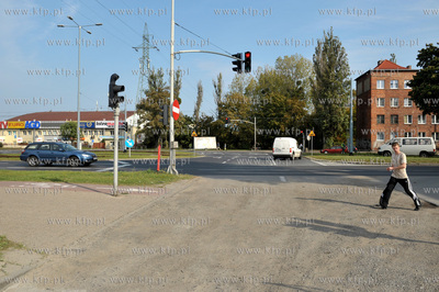 Gdańsk Zaspa, okolice skrzyżowania ul. Hynka i al....