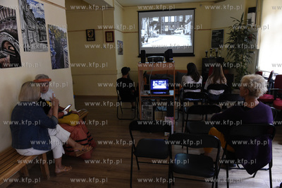 Gdańsk.Swięto Biskupiej Górki. Kino na Biskupiej...