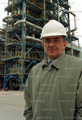 Wlodzimierz Dyrka , prezes Rafinerii Gdanskiej . 19.04.99...