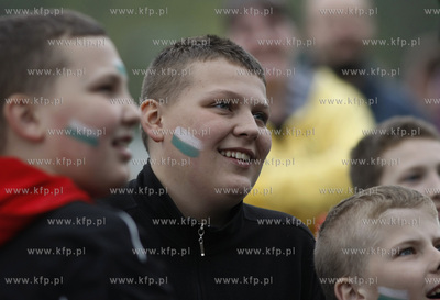 Gdansk Stadion Lechii. Festyn rodzinny przed meczem...