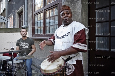 Gdansk. Swieto ul. Mariackiej.
Koncert Wedrujacy czyli...