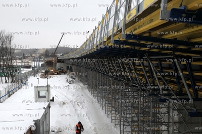Budowa linii Pomorskiej Kolei Metropolitalnej. Nz....