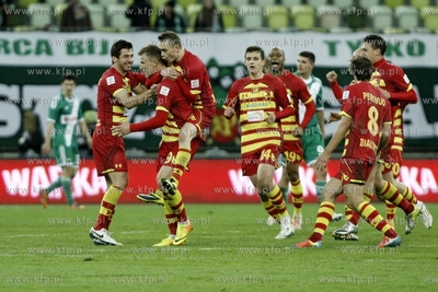 PGE Arena. Cwiercfinal Pucharu Polski w pilce noznej....