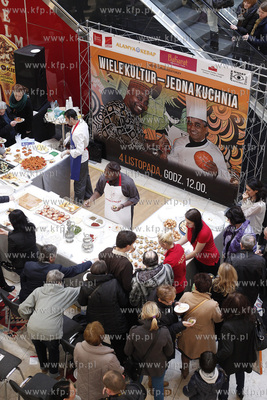 Gdansk. Galeria Baltycka. Larry Okey Ugwu, Prezes Stowarzyszenia...