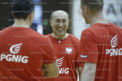 Gdańsk. Hala AWFiS Trening reprezentacji Polskji w...