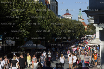 Sopot. Ulica Bohaterów Monte Cassino.
26.08.2016
fot....