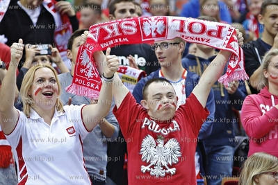 Ergo Arena. Mecz kwalifikacyjny do finałów ME 2018...