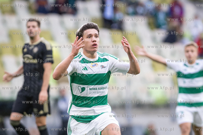 Ekstraklasa. Lechia Gdańsk - Radomiak Radom. Nz. Maksym...