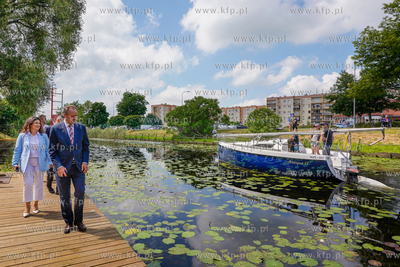 Nowy Dwór Gdański. Uroczyste otwarcie nowej przystani...