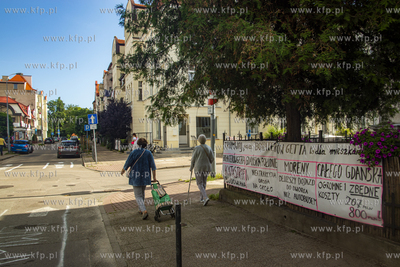 Wrzeszcz. Mieszkańcy ul. Obrońców Getta Warszawskiego...