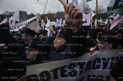 Demonstracja sluzb mundurowych z wojewodzctwa pomorskiego...