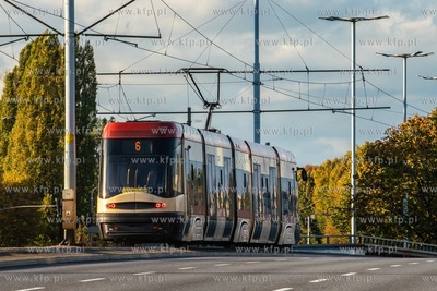 Gdańsk, Tramwaj na Błędniku. 22.10.2020 / fot. Anna...