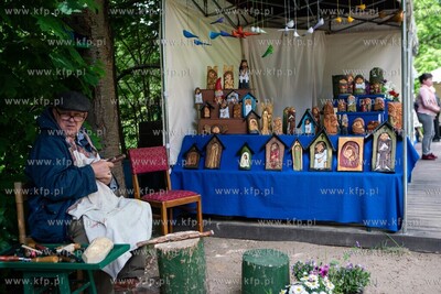 Gdańsk.  Park Oliwski.  Niedziela w Parku.  Nz.  Letni...