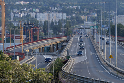 Gdynia. Trasa im. Eugeniusza Kwiatkowskiego . 01.06.2024...