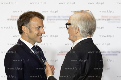 ECS. Wizyta Prezydenta Republiki Francuskiej Emmanuela...