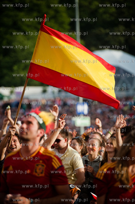 Gdansk. Fanzone - Strefa Kibica. Relacja meczu Mistrzostw...