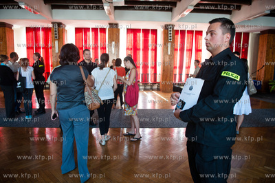 Gdansk. Komenda Wojewodzka Policji na Biskupiej Gorze....