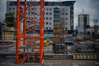 Gdansk. Wrzeszcz. Uroczystosc wmurowania kamienia wegielnego...