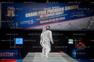 Gdansk. Hala AWF. Zawody Dwor Artusa Grand Prix Pucharu...