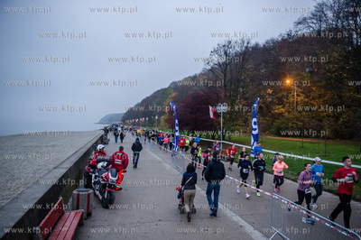Gdynia. Bulwar Nadmorski. Bieg Niepodleglosci. 11.11.2014
fot....