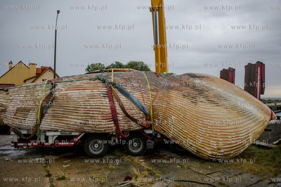 Port Wojenny na Helu. Akcja podnoszenia i transportu,...