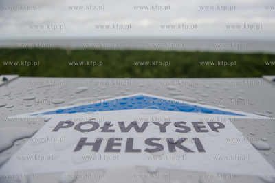 Gdansk. Sobieszewo. Prezentacja zbiornika na wode Kazimierz...