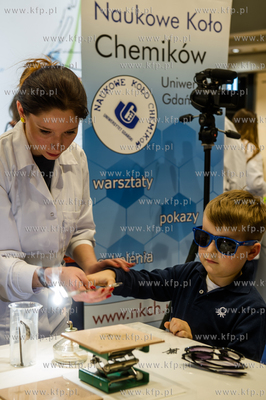 Gdansk. Galeria Baltycka. Uniwersalna Strefa Nauki...