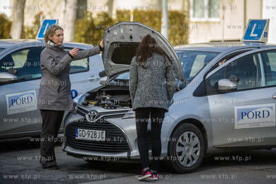 Gdansk. Pomorski Osrodek Ruchu Drogowego.
Nz plac...