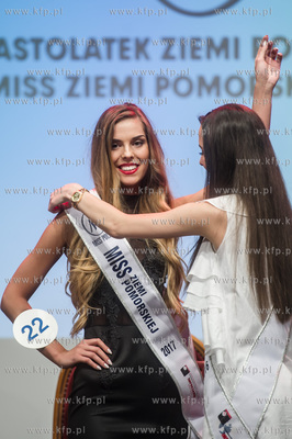 Gdańsk. Sala Teatralna Domu Technika NOT. Wybory Miss...