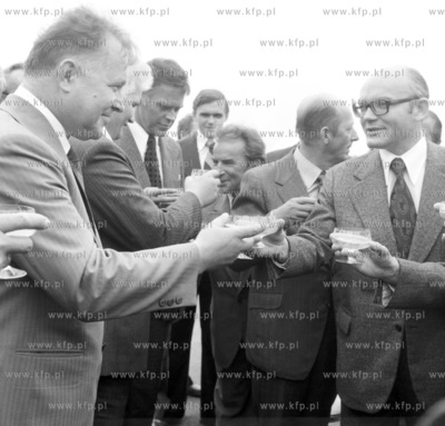 Toast z okazji uruchomienia pirsu paliwowego Portu...