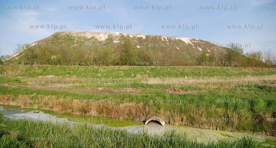 Halda fosfogipsow w okolicy Wislinki i Przegaliny kolo...