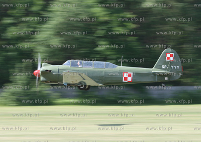 Goraszka , XIII Piknik w Goraszce Nz. Jakowlew Jak-18...