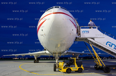 Gdansk, Rebiechowo. Nz. Tupolev Tu-154M 36 Specjalnego...