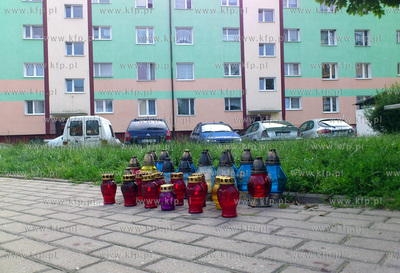 Gdynia, Witomino, ul. Widna. Miejsce zabójstwa 39-letniej...