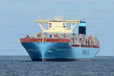 Najwiekszy kontenerowiec swiata Maersk Mc-Kinney Moller...