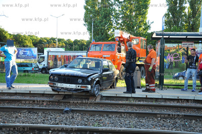 Na wysokosci Placu Zebran Ludowych w Gdansku doszlo...