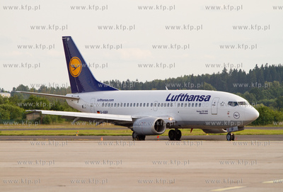 Port Lotniczy Gdansk. Nz.Boeing 737 Lufthansa.
03.07.2014
fot....